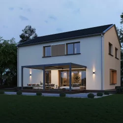 Pergola motorisées Ombréa VS Adossée A&B 4x6M
