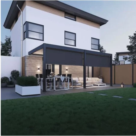 Store latéral 4M Ombréa S2 - Anthracite