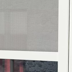 Store latéral blanc 3M pergola bioclimatique